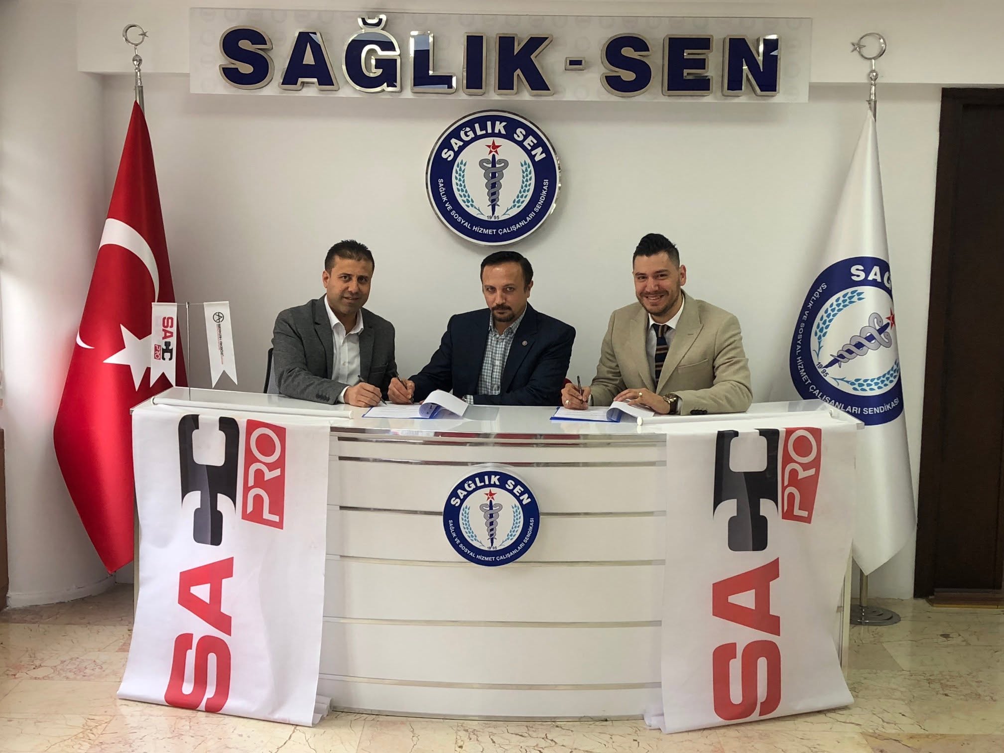 SAĞLIK-SEN İLE KURUMSAL İŞ BİRLİĞİ PROTOKOLÜ İMZALADIK
